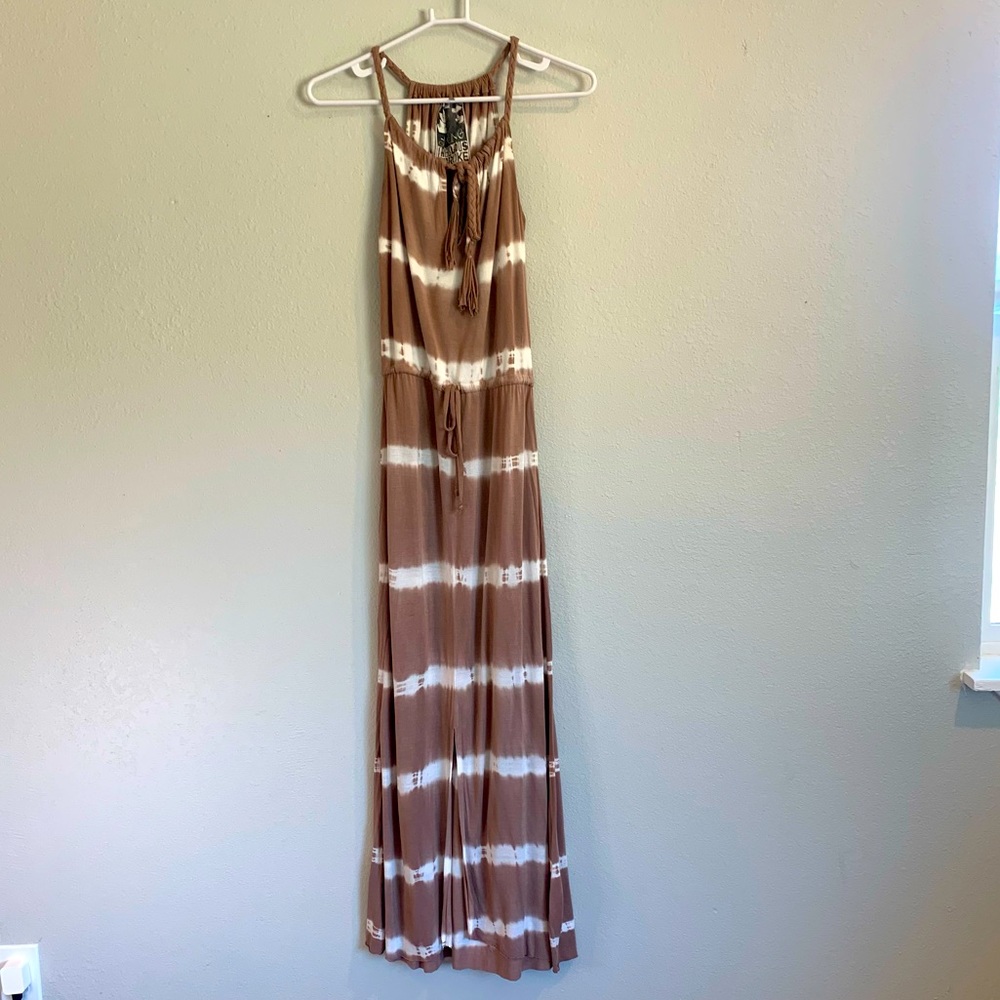 Young Fabulous & Broke tie dye maxi dress size XS